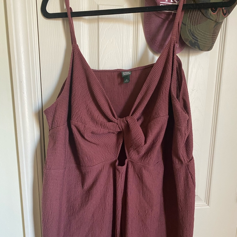 Wild Fable Twist Cutout Romper
